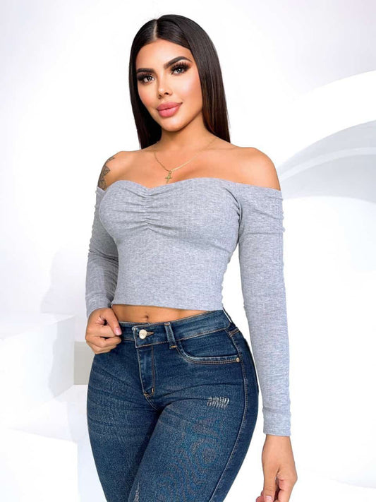 Blusa corrugada en Rif