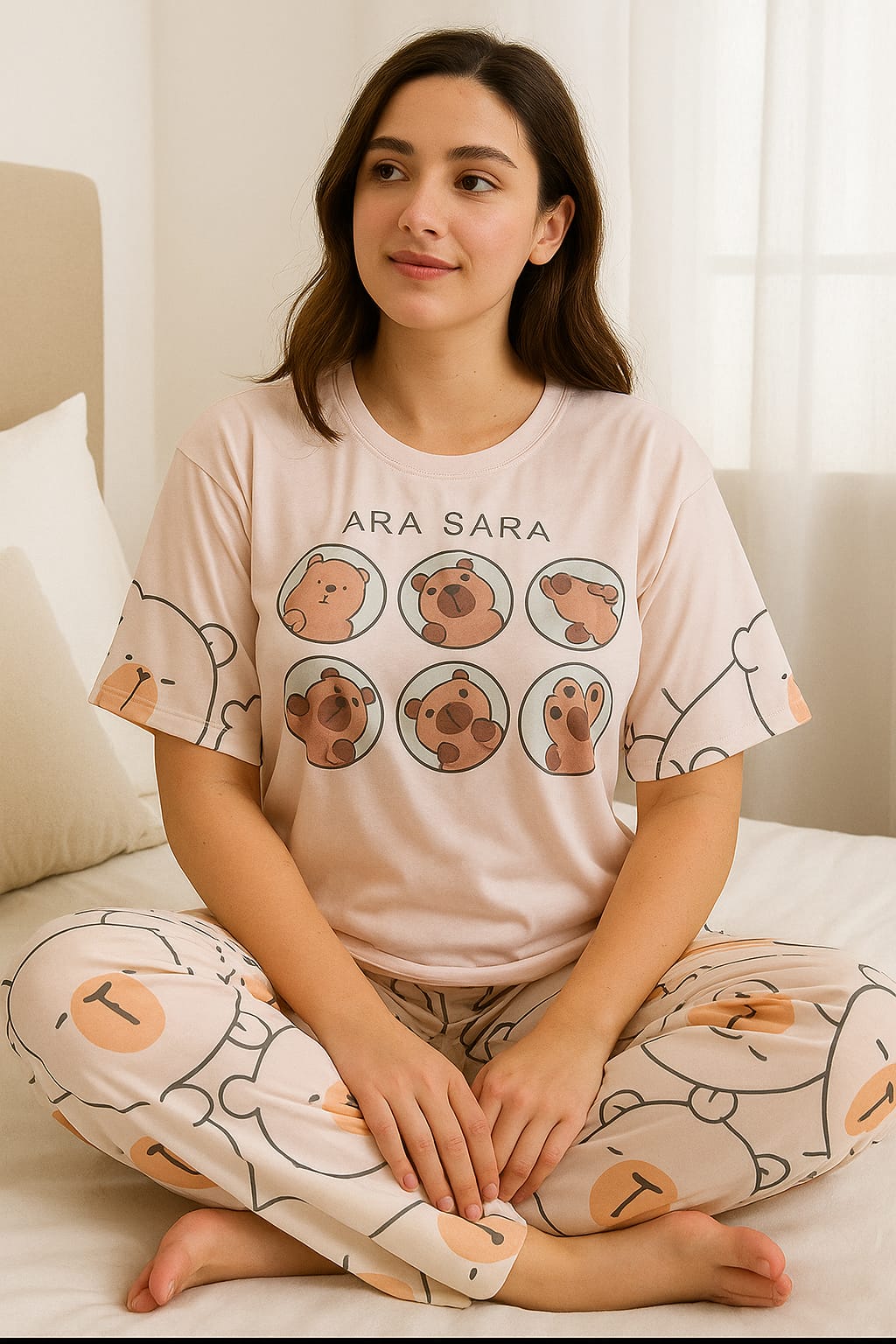 ✨ Pijamas x4 – Manga Corta Sorpresa ✨