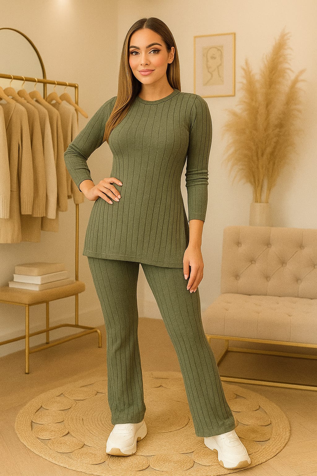 Conjunto Acanalado Licrado