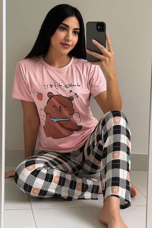 ✨ Pijamas x4 – Manga Corta Sorpresa ✨