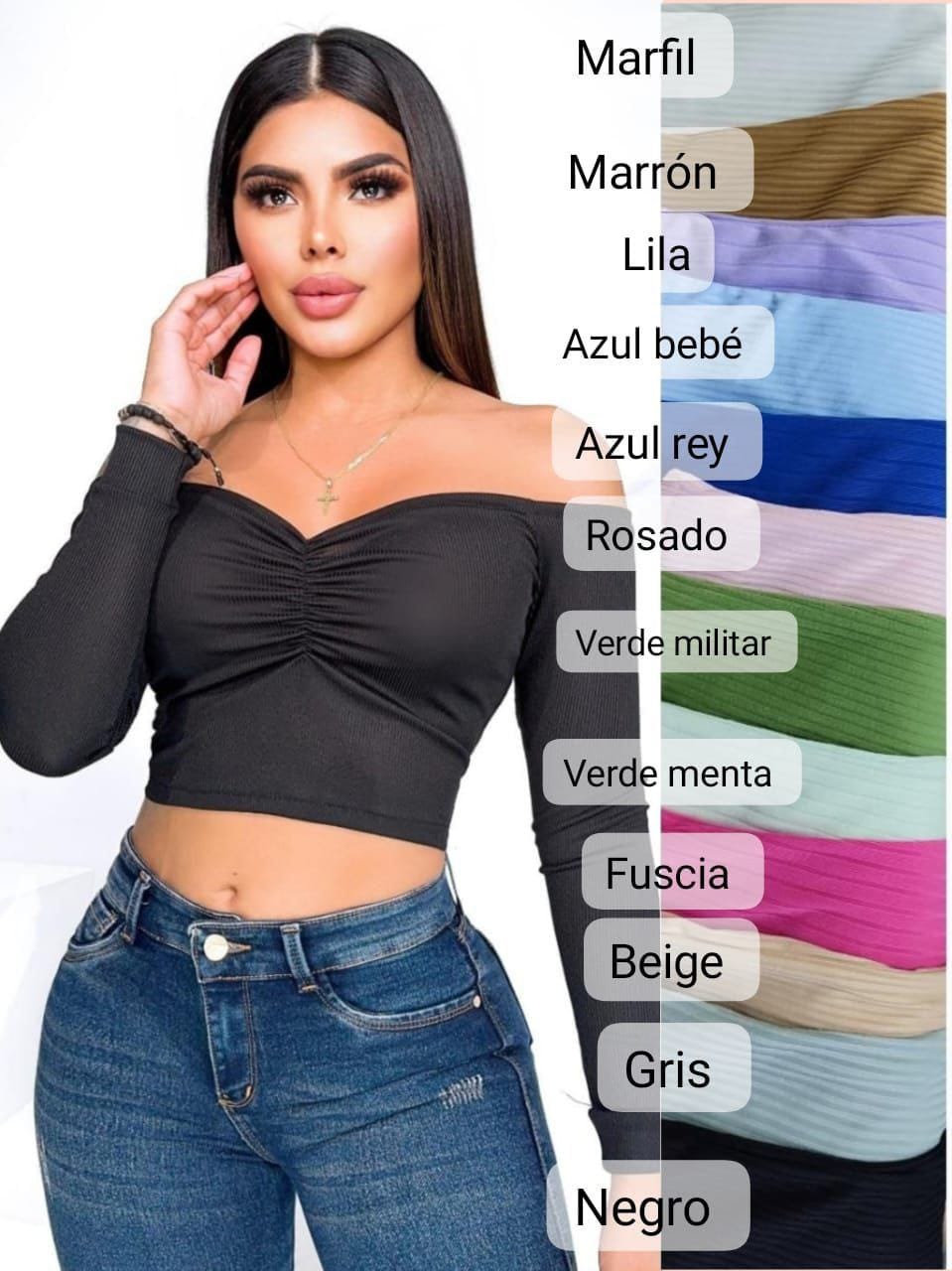 Blusa corrugada en Rif