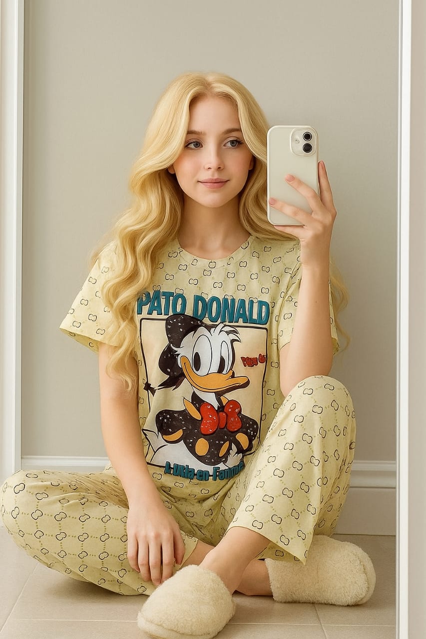 ✨ Pijamas x4 – Manga Corta Sorpresa ✨